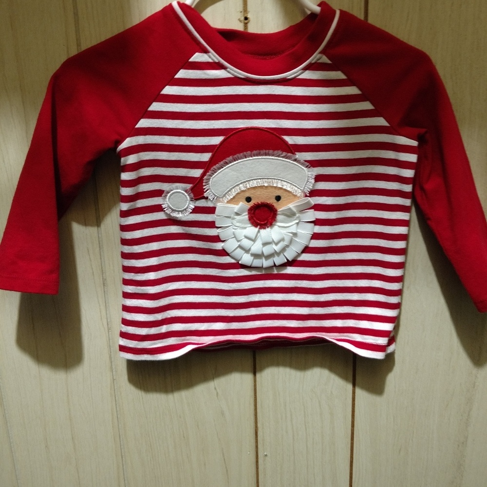 Matt's Scooter Santa Long Sleeve Shirt - Picture 1 of 4
